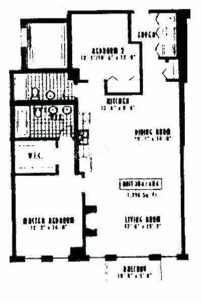 1635 W Belmont Ave Floorplan - 304,404,504,604 Tiers*