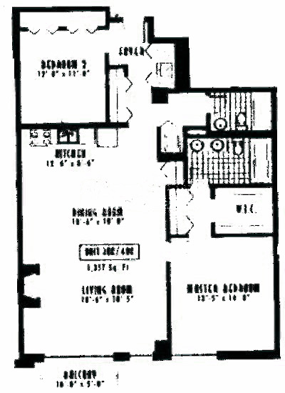 1635 W Belmont Ave Floorplan - 306,406,506,606 Tiers