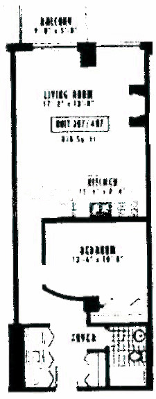 1635 W Belmont Ave Floorplan - 307,407,507,607 Tiers*
