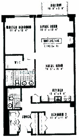1635 W Belmont Ave Floorplan - 315,415,515,615 Tiers*