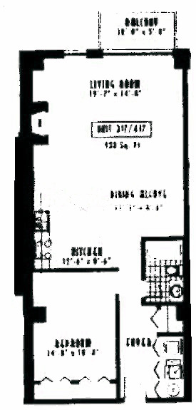 1635 W Belmont Ave Floorplan - 317,417,517,617 Tiers*
