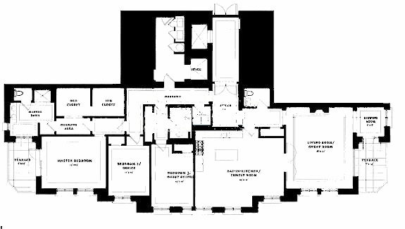 11 E Walton Floorplan - C Tier*