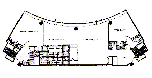 505 N Lake Shore Drive Floorplan - Athens Penthouse*