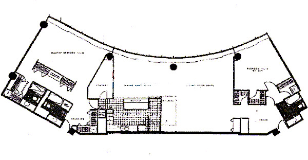 505 N Lake Shore Drive Floorplan - Geneva Penthouse*