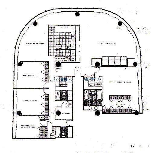 505 N Lake Shore Drive Floorplan - London Penthouse