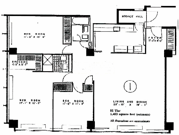 330 W Diversey Floorplan - 01 Tier*