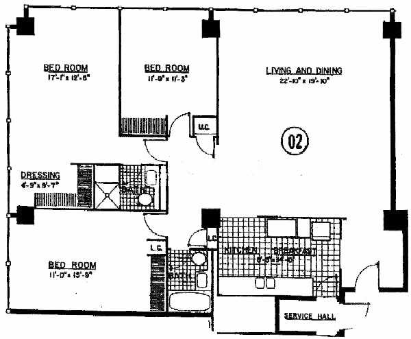 330 W Diversey Floorplan - 02 Tier*