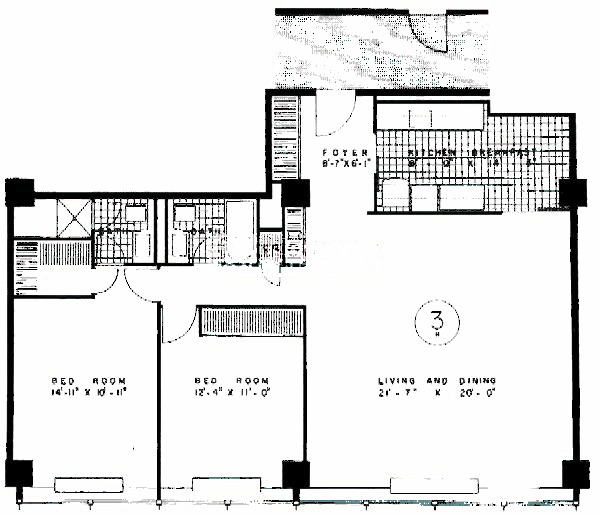 330 W Diversey Floorplan - 03 Tier