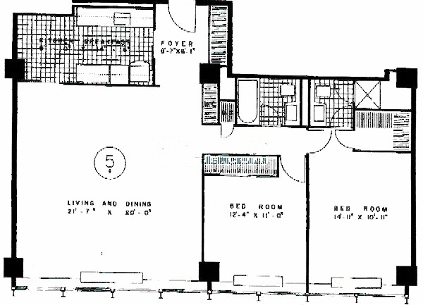 330 W Diversey Floorplan - 05 Tier