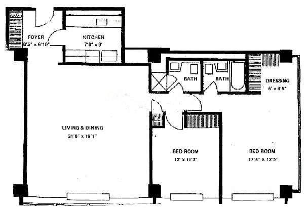 330 W Diversey Floorplan - 07 Tier