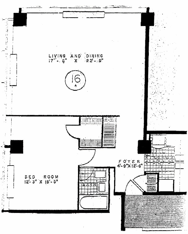 330 W Diversey Floorplan - 16 Tier*