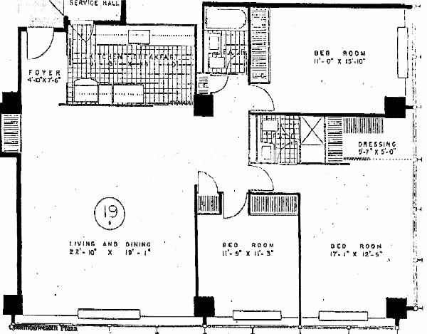 330 W Diversey Floorplan - 19 Tier*