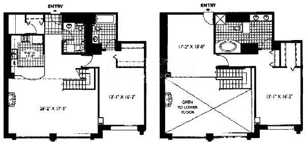 33 W Ontario Floorplan - Skydeck D Tier*