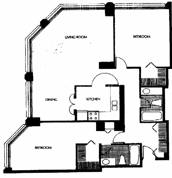 405 N Wabash Floorplan - 09 Tier*