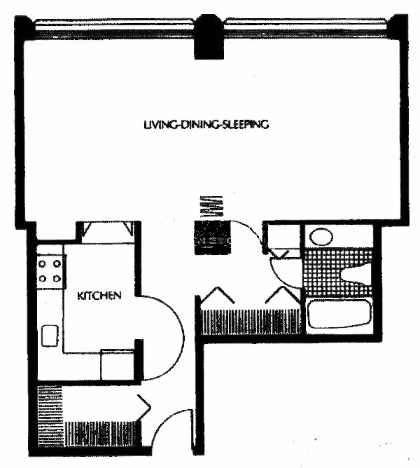 405 N Wabash Floorplan - 06, 07 Tier