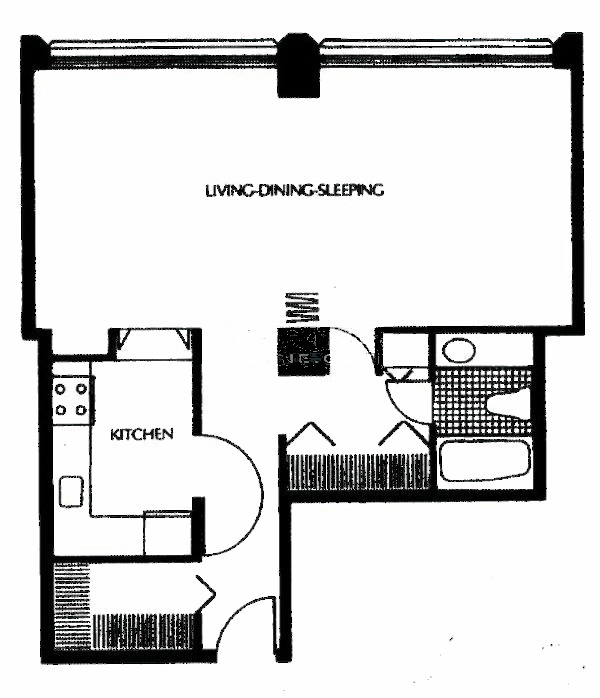 405 N Wabash Floorplan - 08, 09 Tier