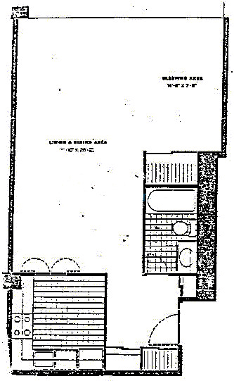 175 E Delaware Floorplan - Convertible*