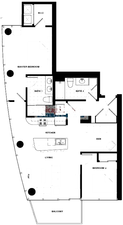 110 W Superior Floorplan - 802-1902 Tier