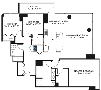 1629 S Prairie Floorplan - 01 Tier*