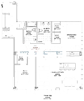 3911 N Western Ave Floorplan - 1M Tier