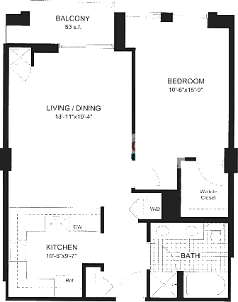 451 W Huron Floorplan - 03 Tier