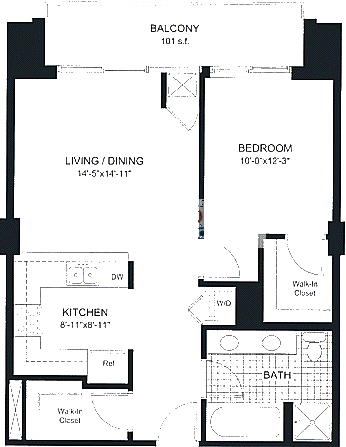 451 W Huron Floorplan - 04 Tier*