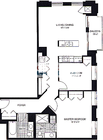 451 W Huron Floorplan - 07 Tier*