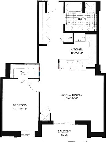 451 W Huron Floorplan - 09 Tier