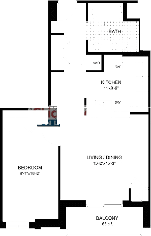 451 W Huron Floorplan - 11 Tier*