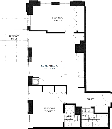 451 W Huron Floorplan - 501 Tier