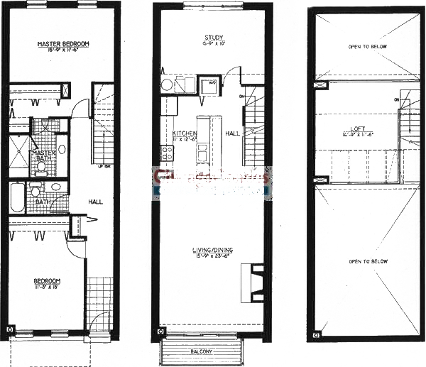 2800-2828 N Talman Floorplan - C3 Tier