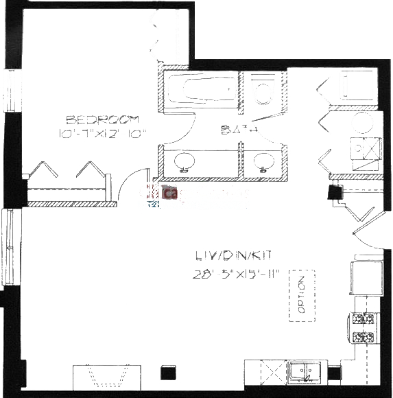1740 N Maplewood Ave Floorplan - 110 Tier*