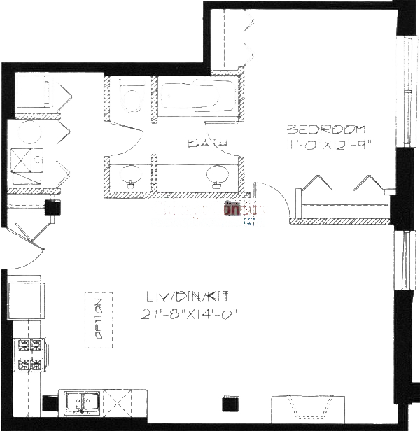 1740 N Maplewood Ave Floorplan - 113 Tier*