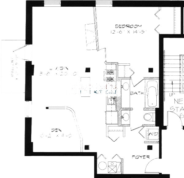 1740 N Maplewood Ave Floorplan - 211, 311, 411 Tier