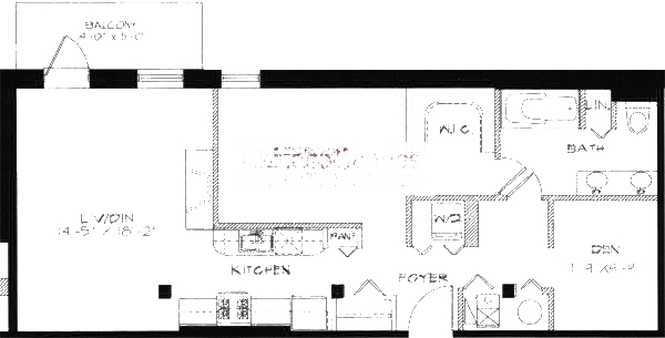 1740 N Maplewood Ave Floorplan - 217 Tier