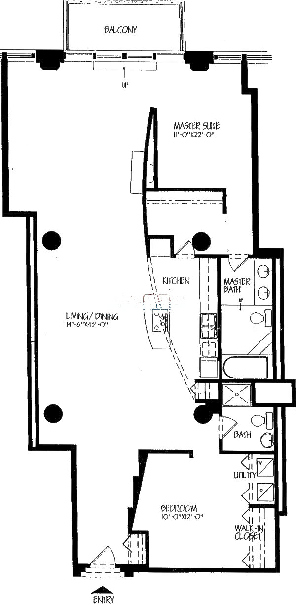 728 W Jackson Floorplan - 02 Tier*