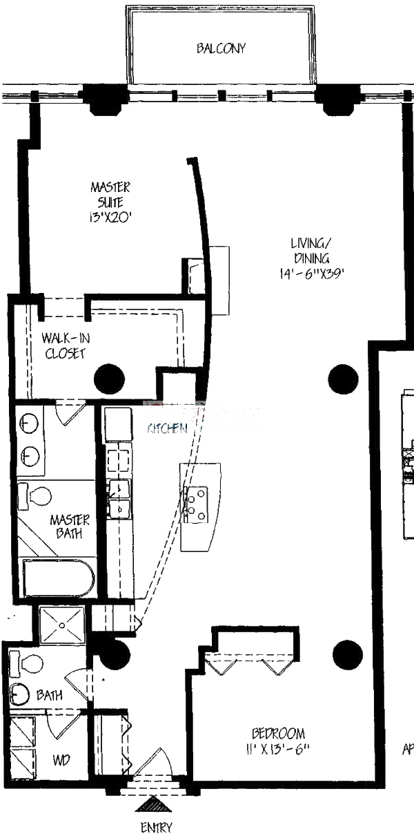 728 W Jackson Floorplan - 05 Tier*