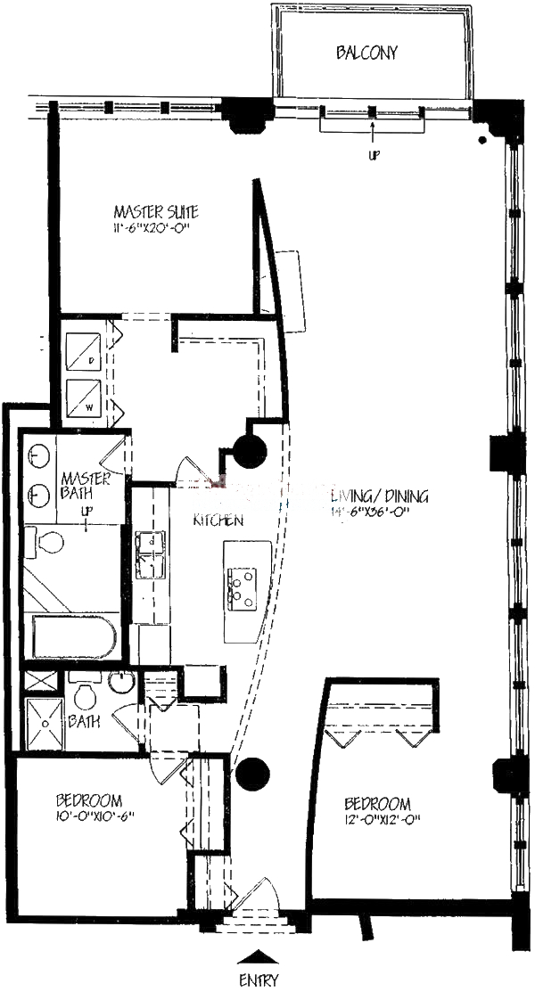 728 W Jackson Floorplan - 06 Tier*
