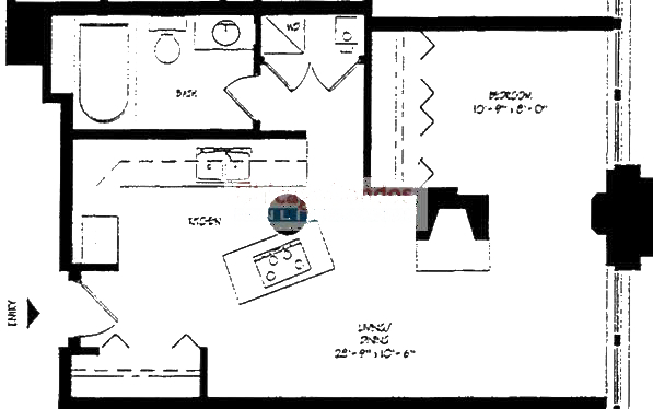 728 W Jackson Floorplan - 09 Tier*