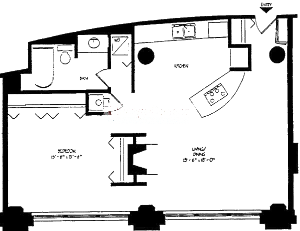 728 W Jackson Floorplan - 11 Tier