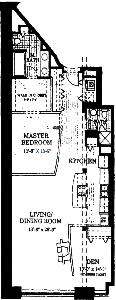 728 W Jackson Floorplan - 16 Tier
