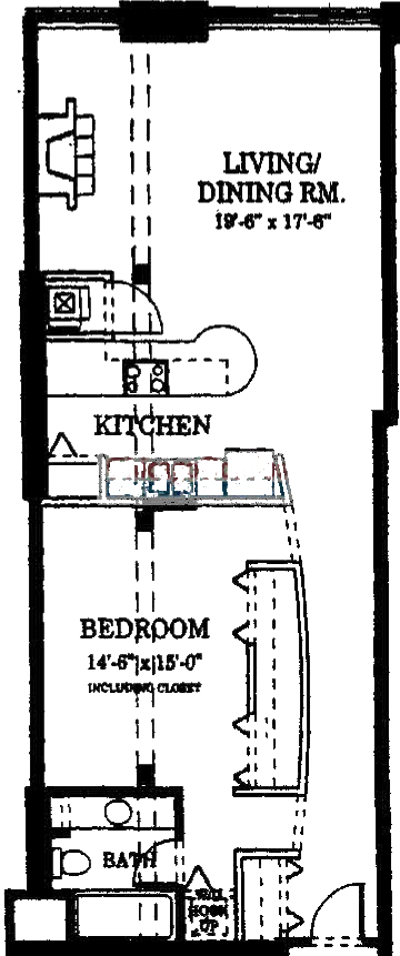 728 W Jackson Floorplan - 25 Tier