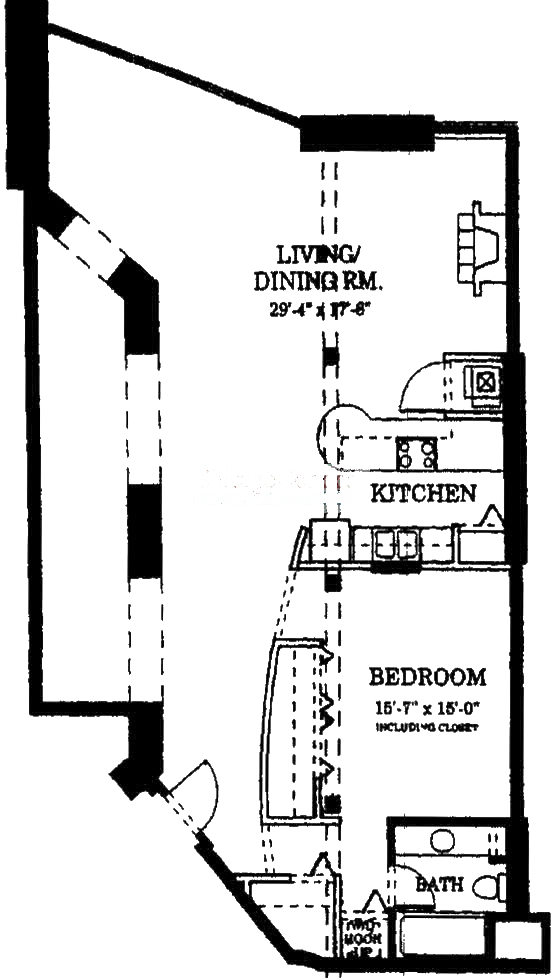 728 W Jackson Floorplan - 26 Tier*