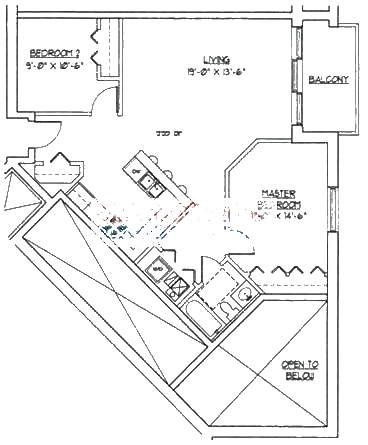 3300 W Irving Park Floorplan - 2C Tier*