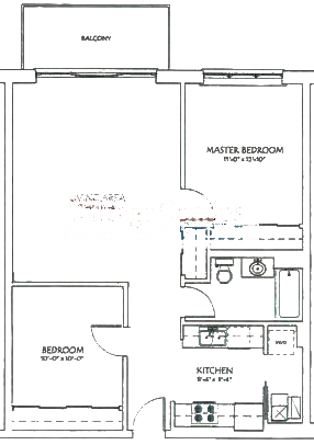 3300 W Irving Park Floorplan - 5J Tier