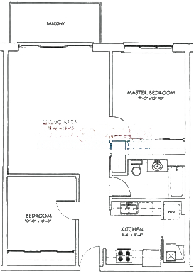 3300 W Irving Park Floorplan - 3L, 4L Tier*