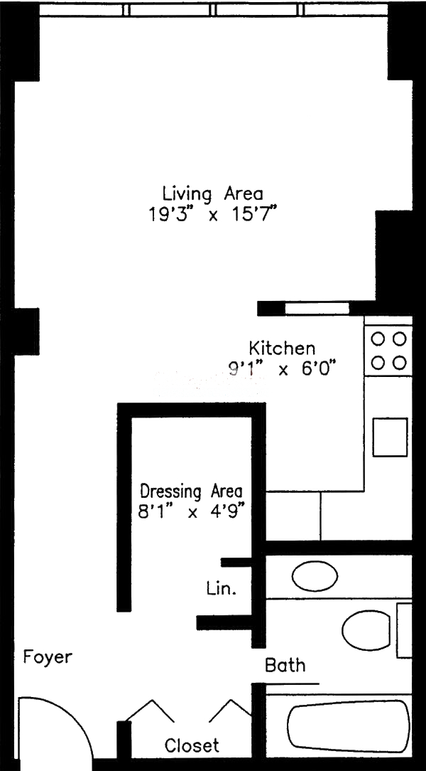 1749 N Wells Floorplan - 21, 24, 26 Warehouse Tier