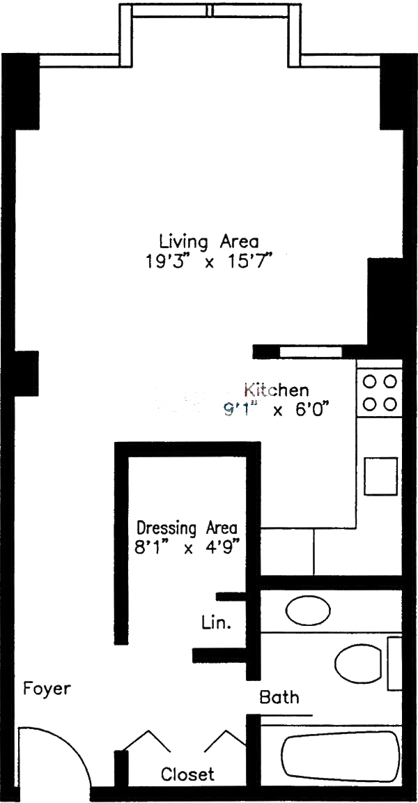 1749 N Wells Floorplan - 22, 23, 25, 27, 28 Warehouse Tier*