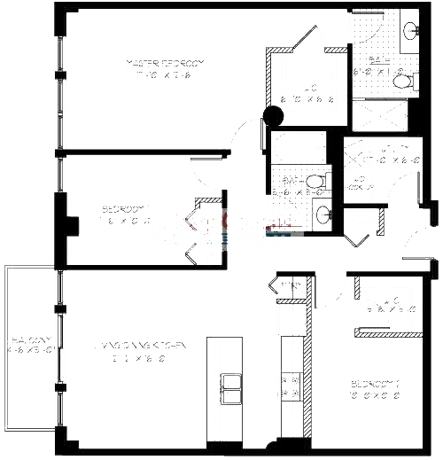 2323 W Pershing Rd Floorplan - 02 Tier*