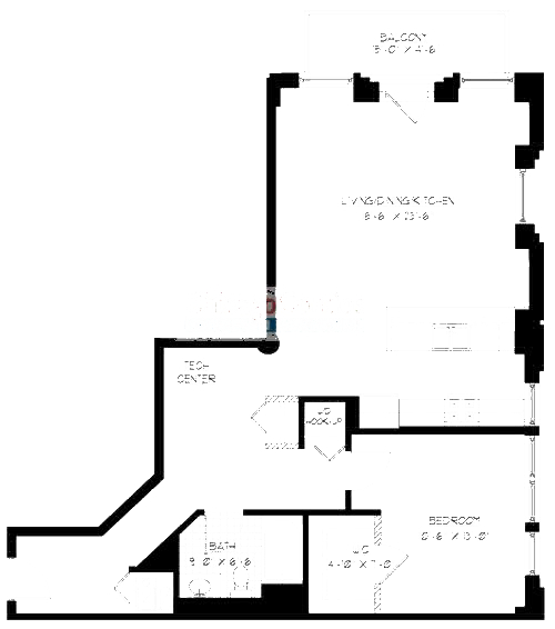 2323 W Pershing Rd Floorplan - 205 Tier*